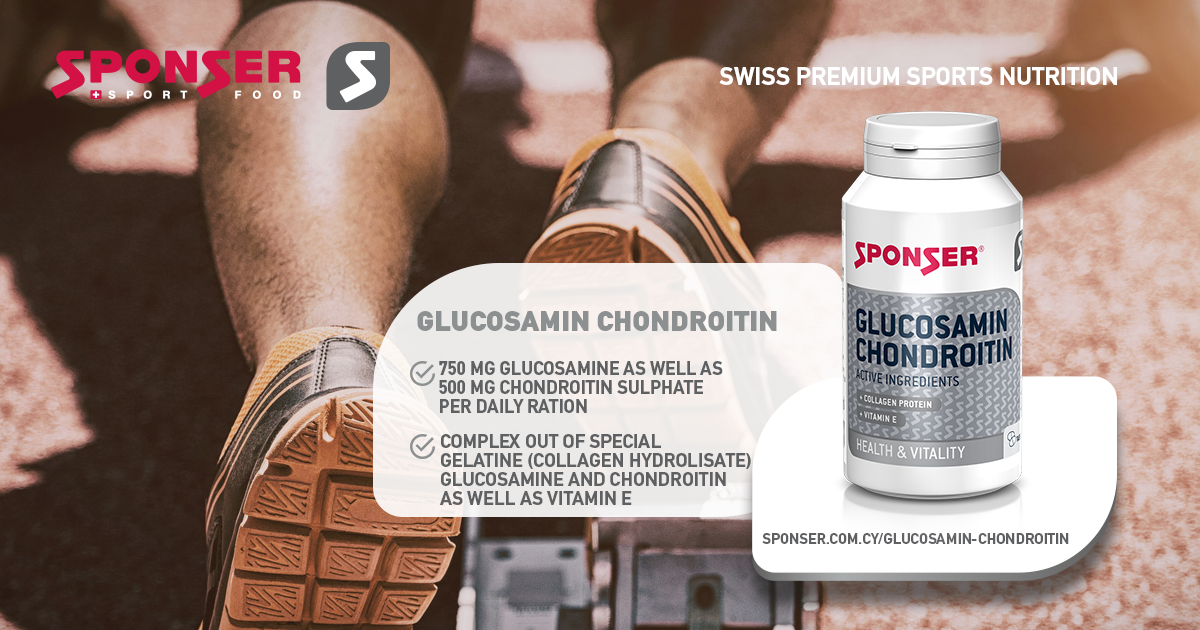 GLUCOSAMIN CHONDROITIN (180pcs) Sponser Cyprus Sports Nutrition